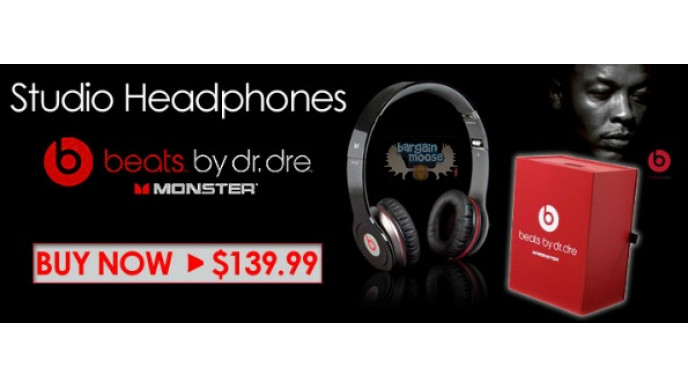Pricematters: Monster Studio Beats by Dr. Dre - $139.99 (Were $249.99)