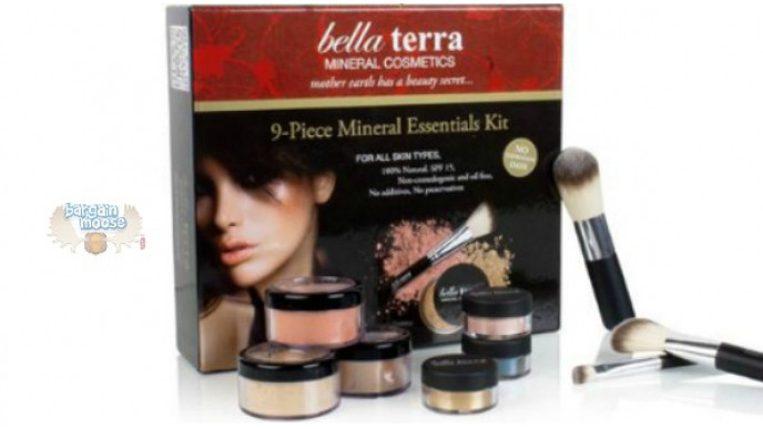 Rdeals Canada: 70% Off Bella Terra 9 Piece Mineral Essentials Kit