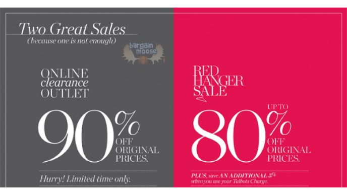 Talbots US: Up to 90% Off Sales