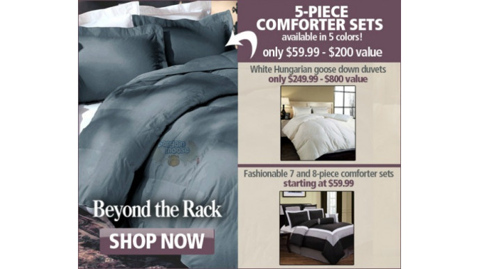Beyond The Rack: 5-Piece Comforter Sets Starting At $59.99