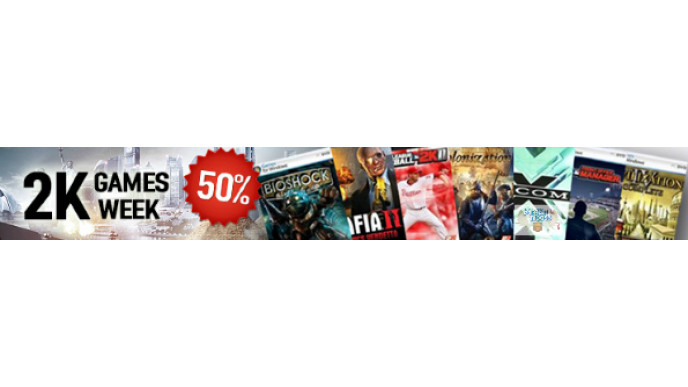 GamersGate: 2K Games on Sale for up to 67% off
