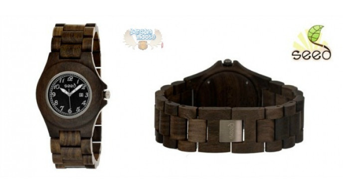 Team Buy Canada: 59% Off Stylish Seed Wood Watches for Men & Women