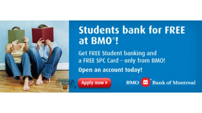 Bank of Montreal: Free Banking and SPC Card for Students