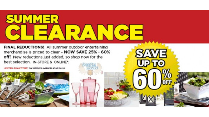 Kitchen Stuff Plus Canada: Summer Clearance – Save Up To 60%