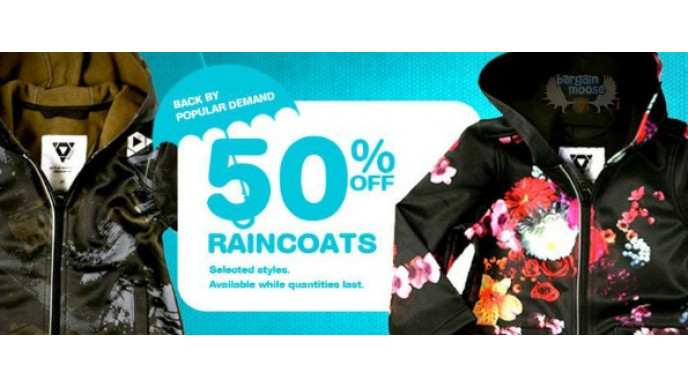 Please Mum Canada: Rainwear 50% Off