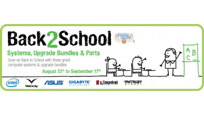 MemoryExpress.com Back to School Sale: PCs, Upgrade Bundles & Parts (Save up to $175)
