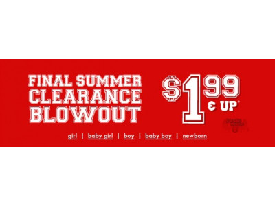 The Children's Place: Summer Clearance $1.99 & Up