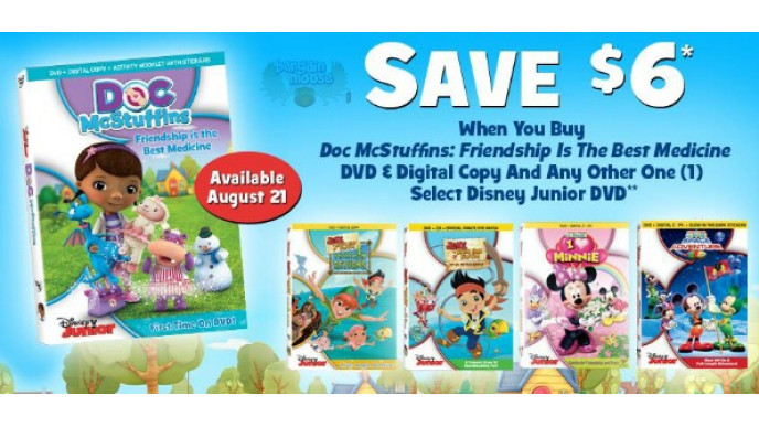 Disney Family: Doc Mc Stuffins Printable Coupon for $6 off