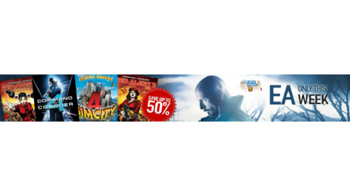 GamersGate: 4 Great Games from EA Under $10 (Save 50%)
