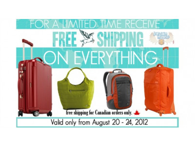 Jet-Setter Canada: Free Folding Bottle With Rolling Luggage Purchase & Free Shipping