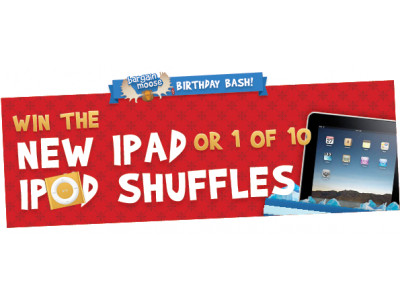 Bargainmoose Birthday Bash HUGE Canadian Giveaway: We're 4 Years Old! 