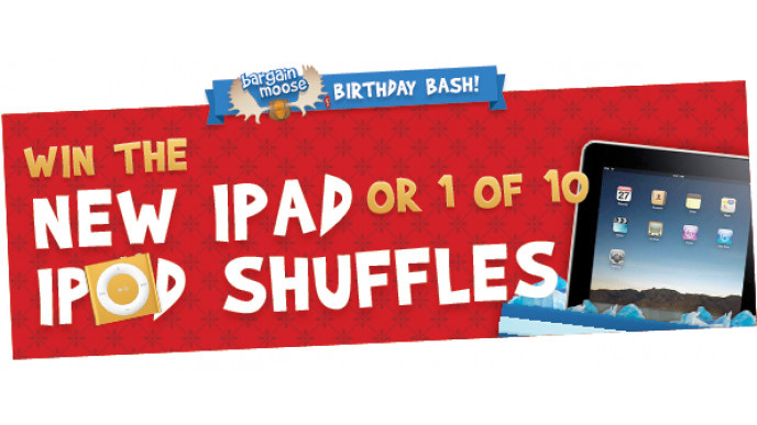 Bargainmoose Birthday Bash HUGE Canadian Giveaway: We're 4 Years Old!