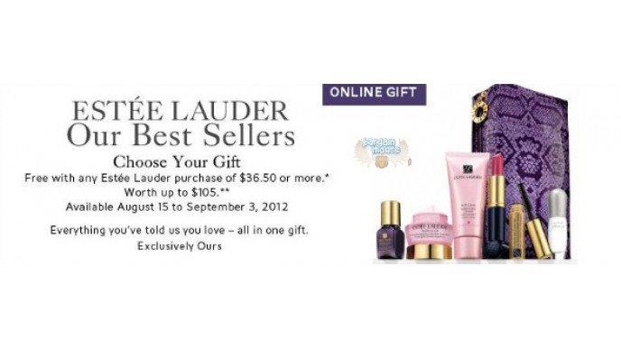 The Bay Canada: Free Estee Lauder Gift with $36.50 Purchase ($105 Value)