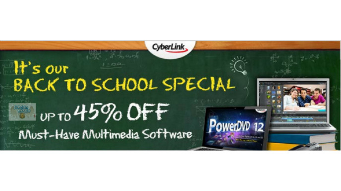Up to 45% off Cyberlink Software + Free Bonus Software (Save up to $68)