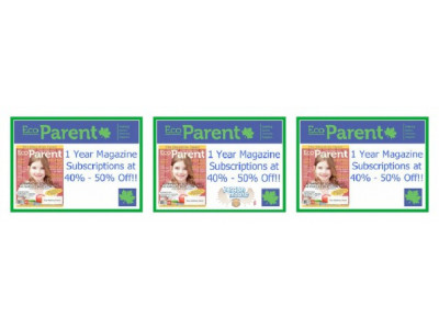 True Cuddles: 1 Year Subscription to EcoParent Magazine 40%-50% Off