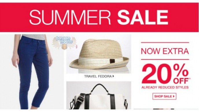Roots Canada: Extra 20% Off Sale