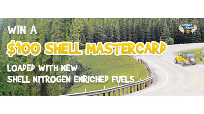 Bargainmoose Canadian Contest: Win a $100 Shell Mastercard