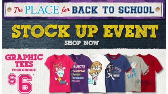 The Children's Place Canada: Back to School Stock up Event