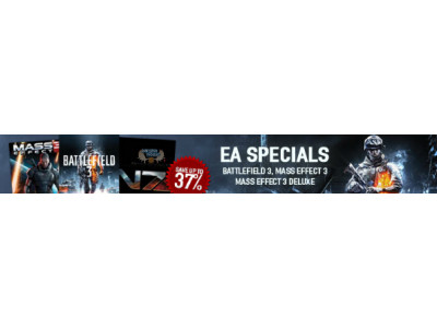 Gamers Gate: Great EA PC Games Specials (Save up to 37%)