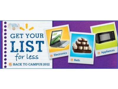 Walmart Canada: Free Shipping On Back To Campus Storage And Electronics