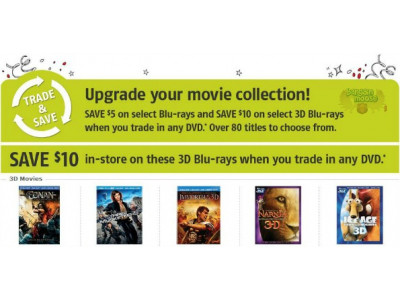 Future Shop Canada: Bring in Any DVD for Recycling & Save up to $10 on Select Blu-rays