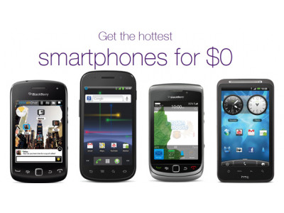 Telus 72 Hour Sale: Cellphones for $0 (On 1 Year Plan)
