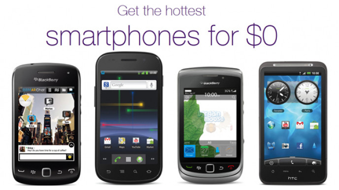 Telus 72 Hour Sale: Cellphones for $0 (On 1 Year Plan)