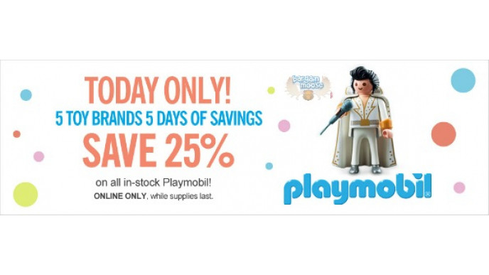 Chapters Canada: 5 Toy Brands - 5 Days of Savings