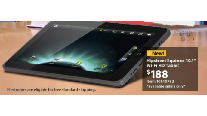 Walmart Canada: Hipstreet Equinoz 10.1 Wi-Fi HD Tablet, Only $188 Online Only