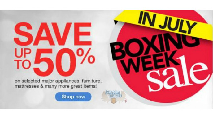 Sears Canada: Boxing Week in July