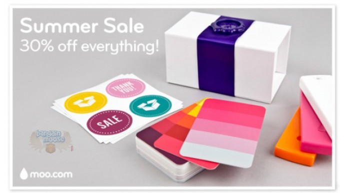 Moo.com: 30% Off Everything