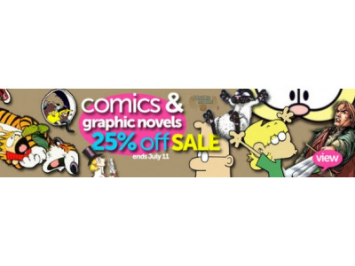 Bookcloseouts Canada: 25% Off Comics and Graphic Novels