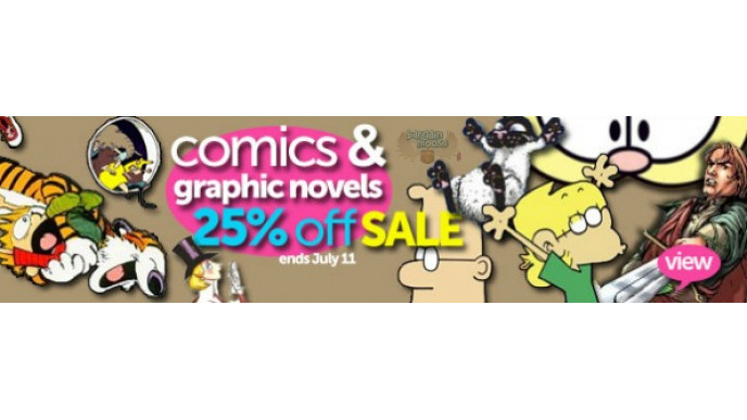 Bookcloseouts Canada: 25% Off Comics and Graphic Novels