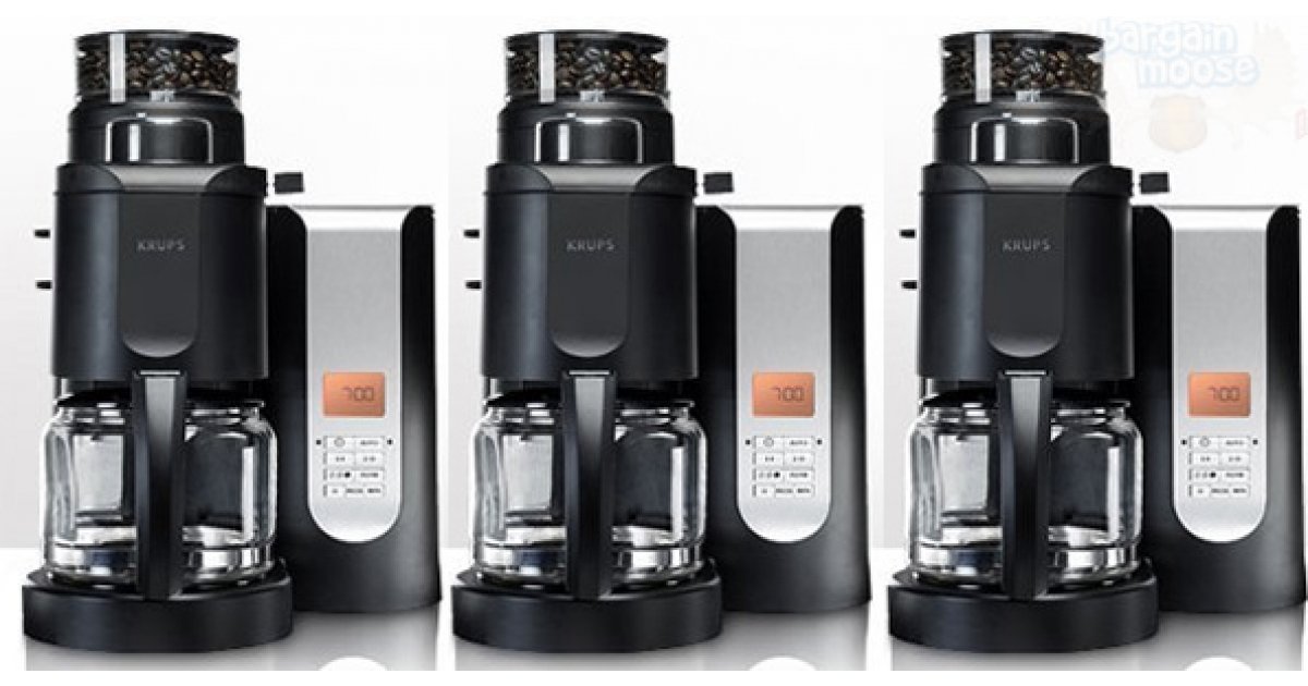 Krups 10 Cup Coffee Maker & Grinder Was 209 Now 115 Shop.ca