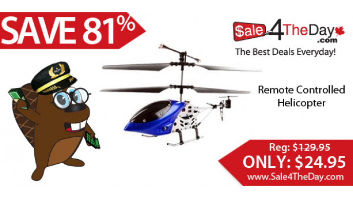 Smartphone Controlled Helicopter: Only $24.95+ Shipping @ Sale4TheDay Canada