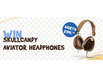 Bargainmoose Contest: Win Skullcandy Aviator Headphones Worth $199.99!! 