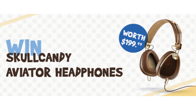 Bargainmoose Contest: Win Skullcandy Aviator Headphones Worth $199.99!!
