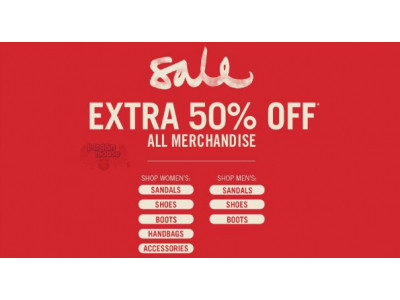 Locale Canada: Save 50% on Everything