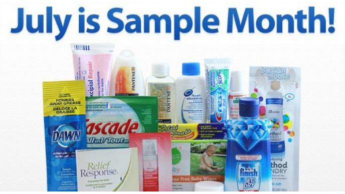 Well.ca: July is Free Sample Month