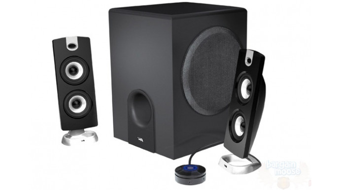 Cyber Acoustics Subwoofer Satellite System was $56 now $29 @ Amazon