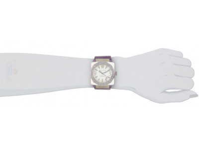 Haurex Women's Swarovski Crystal Aluminum Leather Watch was $875 now $99 @ Amazon