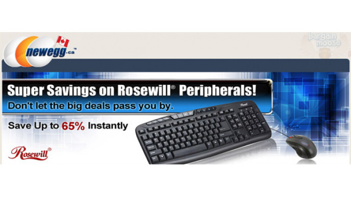 Newegg Canada: Fire up your summer with amazing deals-Rosewill Peripherals