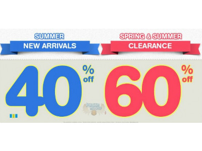 Please Mum Canada: Summer Collection 50% off & 60% off Clearance