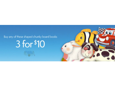 Chapters Canada: Board Books 3 for $10