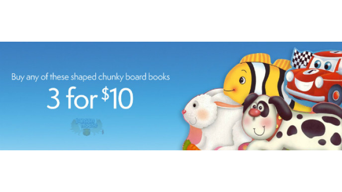 Chapters Canada: Board Books 3 for $10