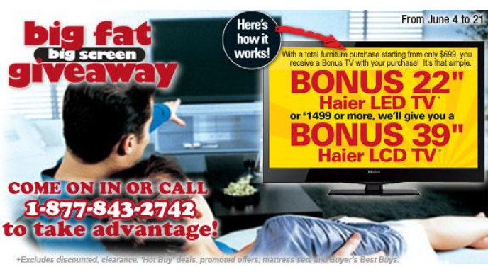 The Brick Bonus TV Giveaway