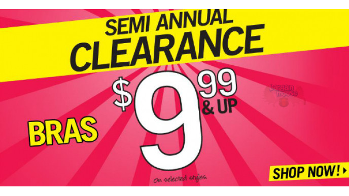 La Senza Canada: Semi Annual Clearance Sale up to 50% Off