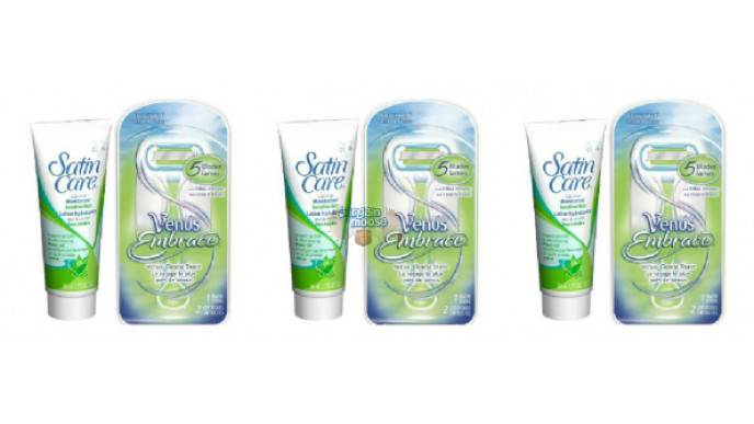Amazon Canada:Venus Embrace Razor & Satin Care In Shower Body Lotion $6.02 (save 57%)