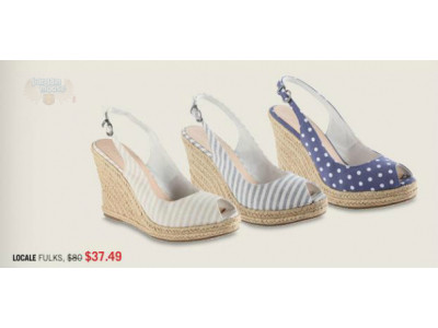 Locale Canada: Feature of the Week Wedge Sandal $37.49 