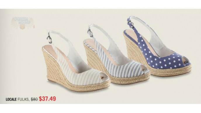 Locale Canada: Feature of the Week Wedge Sandal $37.49